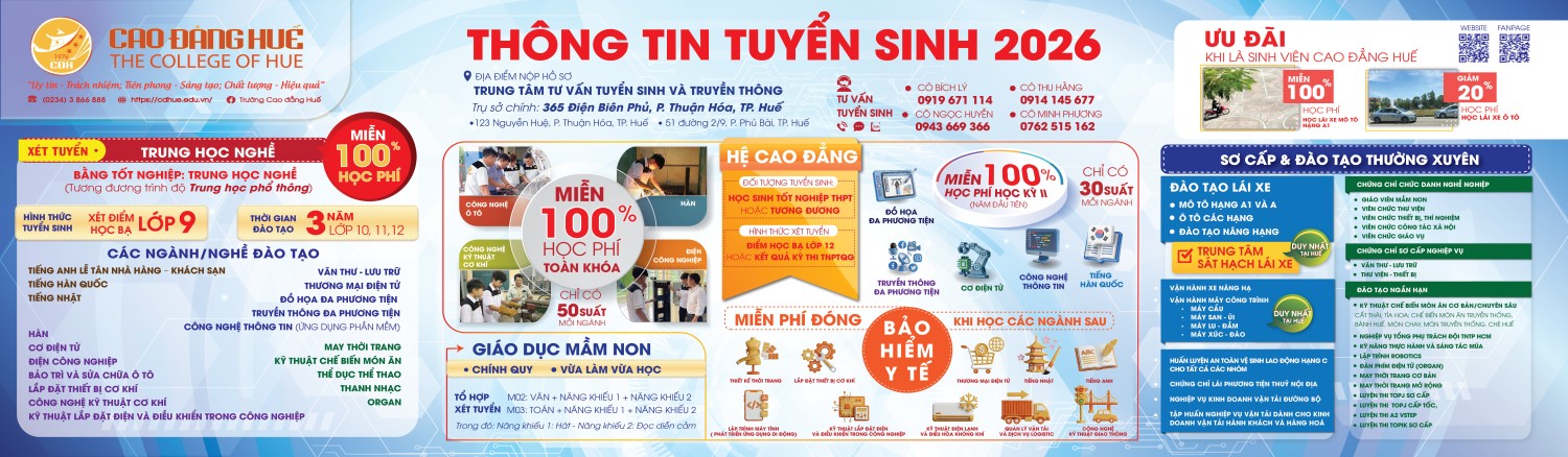 Tuyen sinh Cao dang Dak Lak